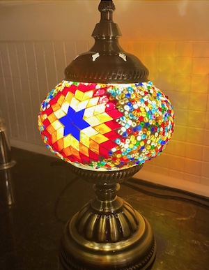 Bright Turkish Lamp