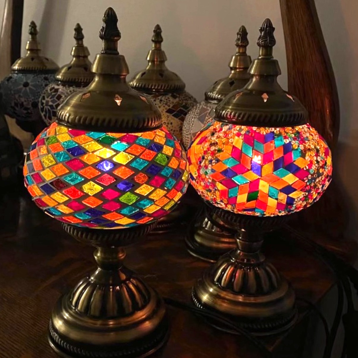 Colourful Turkish Lamps